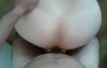 Big ass horny wife fucked hard from behind